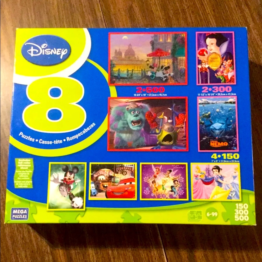 🧩 Disney 8 Puzzles COMPLETE